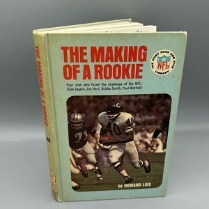 The Making of a Rookie Howard Liss NFL Punt Pass & Kick Library Hardcover